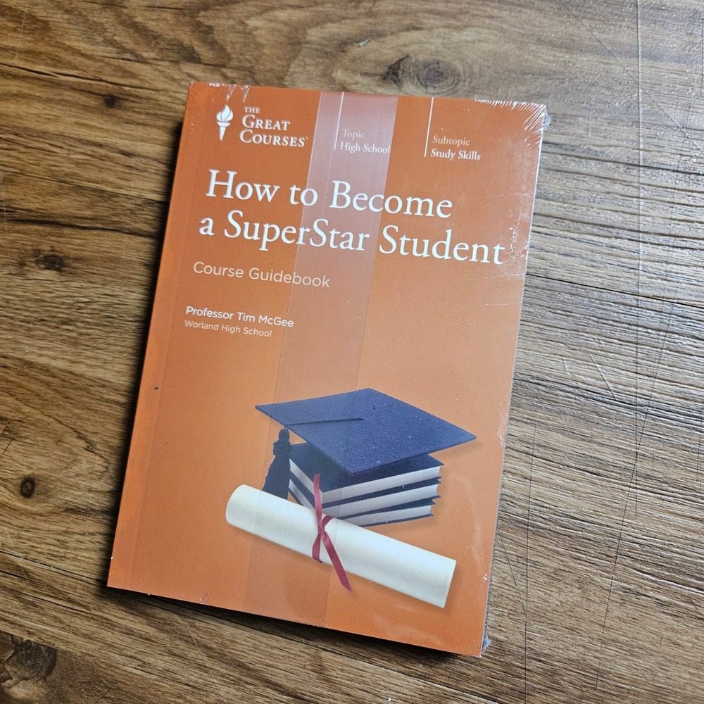 The Great Courses: How to Become a SuperStar Student Tim McGee DVD Guidebook New